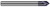 0.1250 (1/8)" SHANK DIA X 120° INCLUDED  - 2 FL, 23708