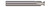 0.3590 (23/64)" CUTTER DIA X 60° INCLUDED - 3 FL, 806735