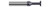 0.6250 (5/8)" CUTTER DIA X 0.1870 (3/16)" WIDTH X 0.9380" NECK LENGTH - STANDARD SLOTTING - 8 FL, 904970  HARVEY TOOL  SKU HARTO1-904970