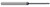 3 FL - 0.0250" CUTTER DIA X 0.0370" LOC X 0.1500" REACH, 937025