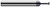 0.3550" CUTTER DIA X 0.0300" WIDTH (TSC)" X 1.0780 (1-5/64)" NECK LENGTH - 4 FL, 942909  HARVEY TOOL  SKU HARTO1-942909
