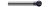1.0000 (1)" CUTTER DIA X 270Â° WRAP ANGLE - 6 FL, 956164  HARVEY TOOL  SKU HARTO1-956164