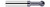 0.3750 (3/8)" CUTTER DIA X 2.0000 (2)" NECK LENGTH X 270° WRAP ANGLE - 4 FL, 960624