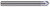 0.1875 (3/16)" SHANK DIA X 90° INCLUDED  - 2 FL, 987845