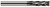 2 FL - 0.0781 (5/64)" CUTTER DIA X 0.2500 (1/4)" LOC - CVD DIAMOND 9ÂµM, 995078  HARVEY TOOL  SKU HARTO1-995078