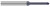 0.0150 (1/64)" NECK DIA X 0.0780 (5/64)" REACH X 45° PER SIDE - 2 FL, 997545