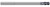 4 FL - 0.2500 (1/4)" CUTTER DIA X 0.3750 (3/8)" LOC X 4.3750 (4-3/8)" REACH - ALTIN COATED, 14916-C3  HARVEY TOOL  SKU HARTO1-14916-C3