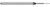 0.0197 (.5 MM)" DRILL DIA X 0.2750" FLUTE LENGTH - 2 FL - ALTIN COATED, 20197-C3