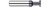 0.2500 (1/4)" CUTTER DIA X 0.0390" WIDTH X 0.1560 (5/32)" NECK LENGTH - SLOTTING - 6 FL - ALTIN COATED, 23512-C3  HARVEY TOOL  SKU HARTO1-23512-C3