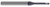 2 FL - 0.0400" CUTTER DIA X 0.0320" LOC X 0.0620 (1/16)" REACH - ALTIN NANO COATED, 37840-C6