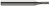 2 FL - 3.000 mm Cutter DIA x 9.000 mm LOC Â– HARVEY TOOL Â– SKU HARTO1-741457