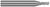 5 FL - 0.1250" (1/8) Cutter DIA x 0.3750" (3/8) LOC Â– HARVEY TOOL Â– SKU HARTO1-756808