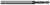 7.937 mm Drill DIA x 38.000 mm Flute Length - 2 FL - Amorphous Diamond Coated Â– HARVEY TOOL Â– SKU HARTO1-BSX3125-C4