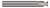 0.1406" (9/64) Cutter DIA x 0.0100" Radius x 60Ã‚Â° included - 2 FL Â– HARVEY TOOL Â– SKU HARTO1-16709