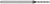 0.0312" (1/32) Drill DIA x 0.3950" Flute Length - 2 FL - Amorphous Diamond Coated Â– HARVEY TOOL Â– SKU HARTO1-20250-C4