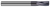 0.1968" Cutter DIA x 0.7500" (3/4) Flute Length - 4 FL - AlTiN Nano Coated  HARVEY TOOL  SKU HARTO1-2345M-C6