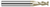 2 FL - 0.1562" (5/32) Cutter DIA x 0.5620" (9/16) LOC - ZrN Coated Â– HARVEY TOOL Â– SKU HARTO1-24210-C7