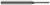 4 FL - 0.3750" (3/8) Cutter DIA x 3.0000" (3) LOC Â– HARVEY TOOL Â– SKU HARTO1-33724