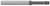 4 FL - 0.0620" (1/16) Cutter DIA x 0.0050" Radius x 0.0930" (3/32) LOC x 0.3120" (5/16) Reach - CVD Diamond 9µm