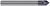 0.1250" (1/8) Shank DIA x 20ÃƒÂƒÃ‚Â¥Ã‚Â¡ included - 2 FL - AlTiN Coated Â– HARVEY TOOL Â– SKU HARTO1-743308-C3