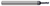 4 FL - 0.0620" (1/16) Cutter DIA x 0.0930" (3/32) LOC x 0.2500" (1/4) Reach - AlTiN Coated Â– HARVEY TOOL Â– SKU HARTO1-752062-C3