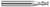 2 FL - 0.3750" (3/8) Cutter DIA x 1.1250" (1-1/8) LOC - TiB2 Coated Â– HARVEY TOOL Â– SKU HARTO1-752724-C8