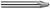 0.0310" (1/32) Radius x 0.2860" LOC x 7Ã‚Â° per side - 2 FL Â– HARVEY TOOL Â– SKU HARTO1-764602