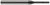 4 FL - 0.0620" (1/16) Cutter DIA x 0.1860" LOC x 0.5000" (1/2) Reach - Amorphous Diamond Coated Â– HARVEY TOOL Â– SKU HARTO1-76462-C4