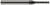 4 FL - 0.0930" (3/32) Cutter DIA x 0.2790" LOC x 0.6250" (5/8) Reach - Amorphous Diamond Coated Â– HARVEY TOOL Â– SKU HARTO1-76493-C4