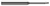 4 FL - 0.1250" (1/8) Cutter DIA x 0.1870" (3/16) LOC x 1.2500" (1-1/4) Reach Â– HARVEY TOOL Â– SKU HARTO1-769308