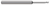 4 FL - 0.1250" (1/8) Cutter DIA x 0.1870" (3/16) LOC x 1.2500" (1-1/4) Reach Â– HARVEY TOOL Â– SKU HARTO1-769308