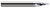 0.0100" Radius x 0.1520" LOC x 20Â° per side - 2 FL - TiB2 Coated  HARVEY TOOL  SKU HARTO1-771252-C8