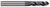 0.2500" (1/4) Cutter DIA x 0.7500" (3/4) LOC x 120Ã‚Â° included - 3 FL - AlTiN Coated Â– HARVEY TOOL Â– SKU HARTO1-784516-C3