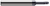 6 FL - 0.1250" (1/8) Cutter DIA x 0.1870" (3/16) LOC x 0.6250" (5/8) Reach - AlTiN Nano Coated Â– HARVEY TOOL Â– SKU HARTO1-786308-C6
