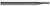 4 FL - 0.0930" (3/32) Cutter DIA x 0.0100" Radius x 0.3750" (3/8) LOC Â– HARVEY TOOL Â– SKU HARTO1-787393