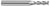 2 FL - 0.0620" (1/16) Cutter DIA x 0.2500" (1/4) LOC Â– HARVEY TOOL Â– SKU HARTO1-789662