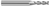 2 FL - 0.0930" (3/32) Cutter DIA x 0.3750" (3/8) LOC Â– HARVEY TOOL Â– SKU HARTO1-789693