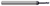 4 FL - 0.0200" (.5 mm) Cutter DIA x 0.0300" LOC x 0.1000" Reach - AlTiN Nano Coated Â– HARVEY TOOL Â– SKU HARTO1-791320-C6