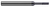 7 FL - 0.0930" (3/32) Cutter DIA x 0.2790" LOC x 0.5850" Reach - AlTiN Nano Coated Â– HARVEY TOOL Â– SKU HARTO1-792593-C6