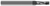 8 FL - 0.1875" (3/16) Cutter DIA x 0.5700" LOC - CVD Diamond 9Ã‚Âµm Â– HARVEY TOOL Â– SKU HARTO1-798912