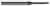 4 FL - 0.0100" Cutter DIA x 0.0150" (1/64) LOC x 0.0800" Reach - AlTiN Coated Â– HARVEY TOOL Â– SKU HARTO1-801310-C3
