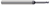 4 FL - 0.0400" Cutter DIA x 0.0600" LOC x 0.3250" Reach - AlTiN Coated Â– HARVEY TOOL Â– SKU HARTO1-801340-C3