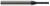 4 FL - 0.0470" (3/64) Cutter DIA x 0.1410" LOC x 0.2810" (9/32) Reach - AlTiN Coated Â– HARVEY TOOL Â– SKU HARTO1-802447-C3