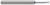 3 FL - 0.0310" (1/32) Cutter DIA x 0.0470" (3/64) LOC x 0.2180" (7/32) Reach - TiB2 Coated Â– HARVEY TOOL Â– SKU HARTO1-813931-C8