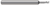 3 FL - 0.0310" (1/32) Cutter DIA x 0.0470" (3/64) LOC x 0.1870" (3/16) Reach Â– HARVEY TOOL Â– SKU HARTO1-814131