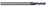 4 FL - 0.0400" Cutter DIA x 0.0600" LOC - AlTiN Nano Coated Â– HARVEY TOOL Â– SKU HARTO1-814540-C6