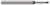 5 FL - 0.2500" (1/4) Cutter DIA x 0.3750" (3/8) LOC x 2.0000" (2) Reach - AlTiN Nano Coated Â– HARVEY TOOL Â– SKU HARTO1-819116-C6