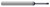 5 FL - 0.2500" (1/4) Cutter DIA x 0.3750" (3/8) LOC x 1.2500" (1-1/4) Reach - AlTiN Nano Coated Â– HARVEY TOOL Â– SKU HARTO1-825416-C6