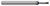 5 FL - 0.2500" (1/4) Cutter DIA x 0.3750" (3/8) LOC x 1.2500" (1-1/4) Reach - AlTiN Nano Coated Â– HARVEY TOOL Â– SKU HARTO1-825416-C6