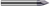 0.2500" (1/4) Shank DIA x 40Ã‚Â° included - AlTiN Coated Â– HARVEY TOOL Â– SKU HARTO1-834020-C3